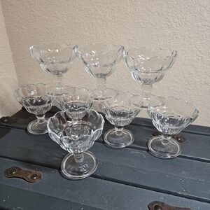 Covetro Italy Glacier (Stem 2510) Footed Dessert/Sherbet Bowls Set Of 8